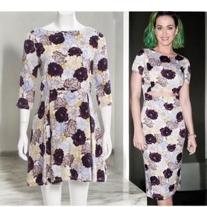 Suno‎ Silk Floral-Print Dress Size 6 NEW